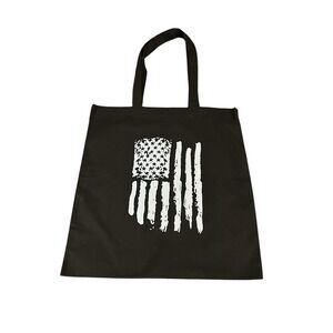 NEW canvas tote shoulder bag custom graphic handmade W 14 H 16 SH 11 inches